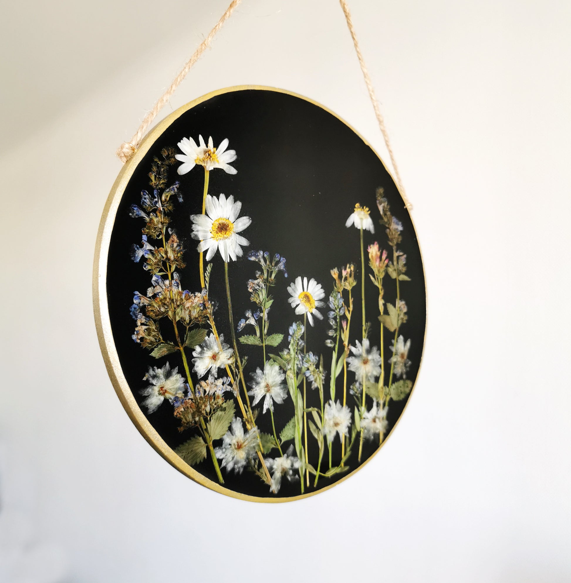 Pressed flower frame for decoration,Pressed flower art, Wall art decor –  Lokal Livin